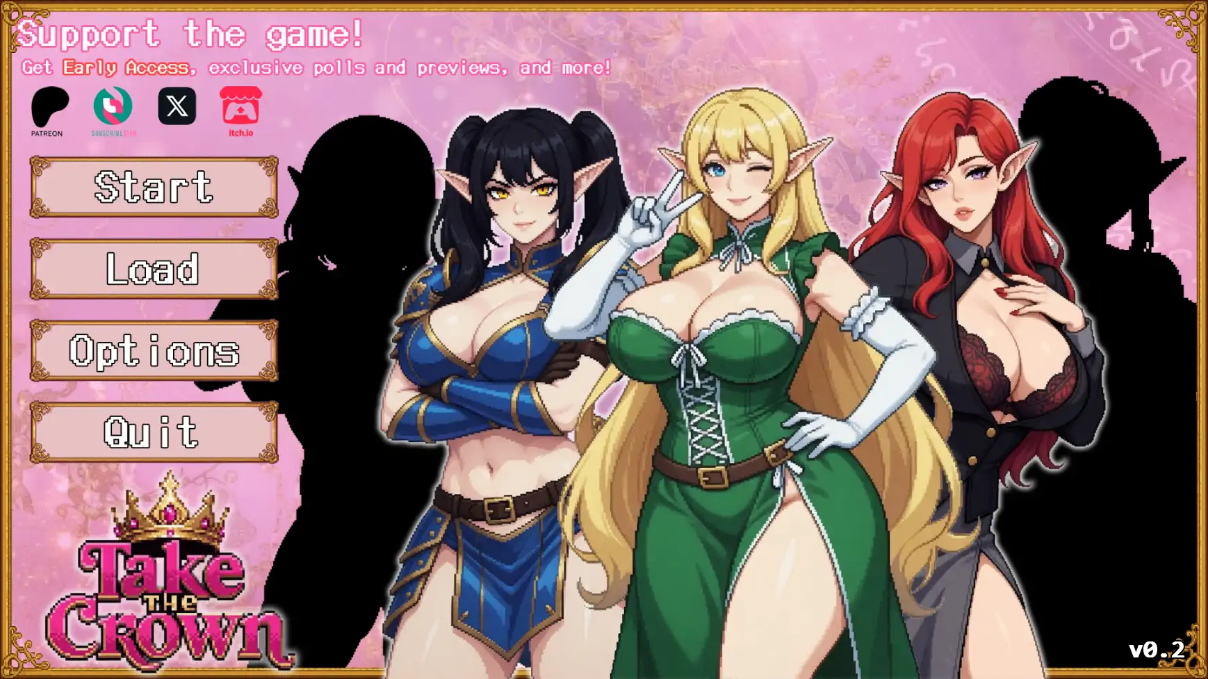 【日系SLG/AI汉化/沙盒】精灵少女夺冠记v0.2 AI汉化版【PC+安卓/2.21G/更新】Take the Crown